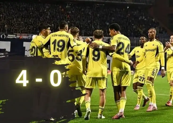 Gaziantep'te Gol Şov: Fenerbahçe, En-Nesyri ve Talisca İle Gaziantep FK'yı 4-0 Geçti