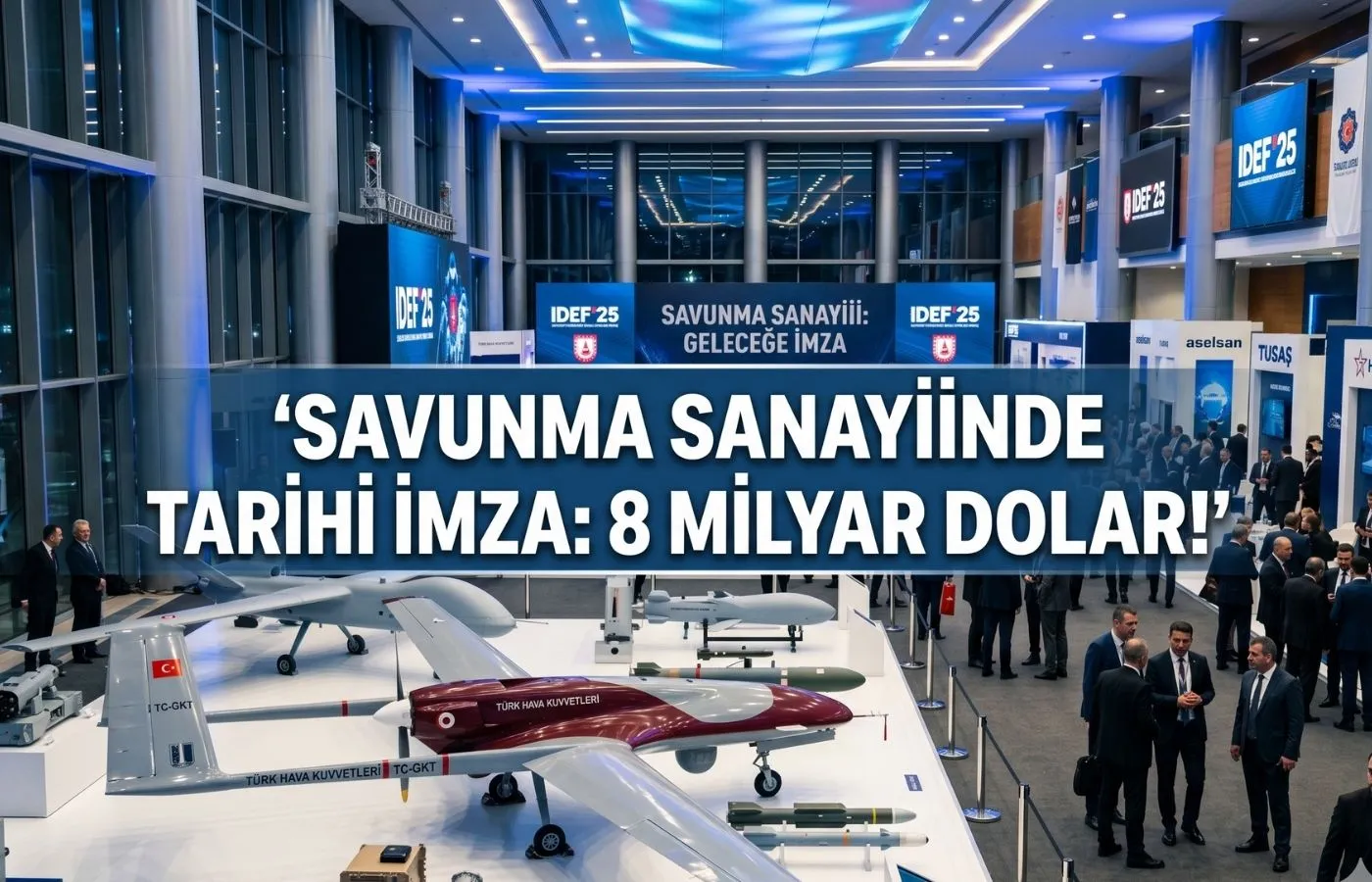  Savunma Sanayiinde Tarihi İmza: SAHA 2026’da 8 Milyar Dolarlık İhracat Rekoru Kırıldı!